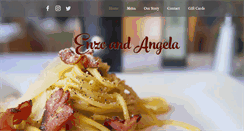 Desktop Screenshot of enzoandangela.com